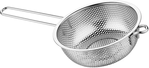 Cabilock Passoire perforée en acier inoxydable avec poignées Taille L - Nail Gallerys