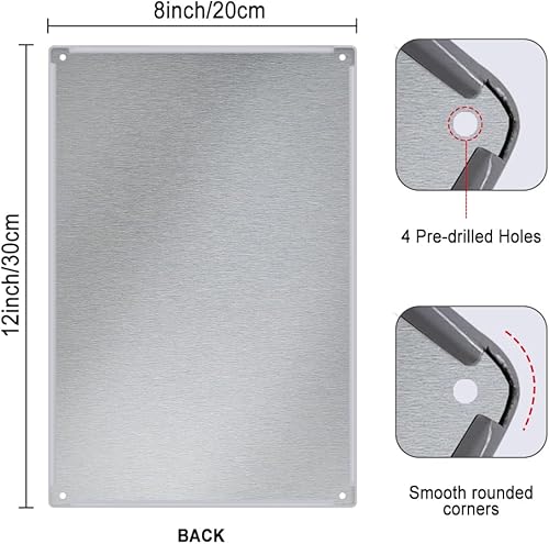 DOODLREAM Plaque en métal avec le motif « Summer California Surfing Bus » Décoration murale rétro Vacances à la plage Poster Art mural vintage Mer Maison Café Club Salle de bain Décoration - Nail Gallerys