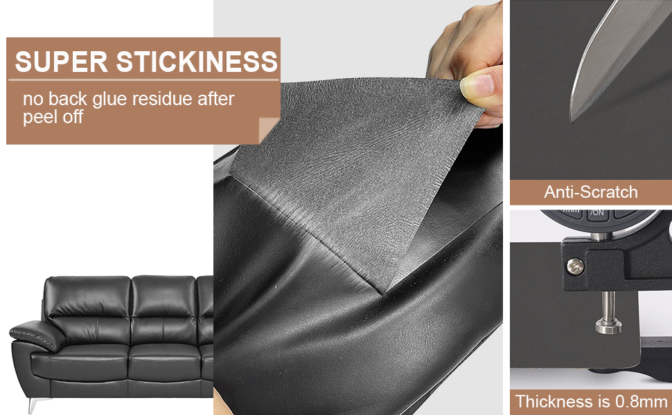 Patch de Reparation Cuir