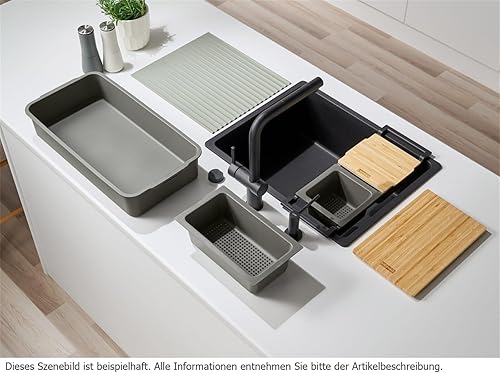 Franke Système universel d'accessoires d'évier de cuisine tout-en-un AIUS300 - Nail Gallerys