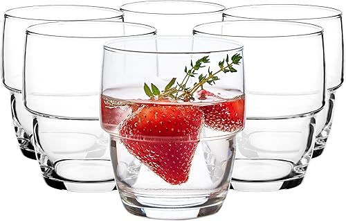 Glasmark 68-0067-0200-0000-00 A680067-0200-000-00 Lot de 6 verres bas 270 ml - Nail Gallerys