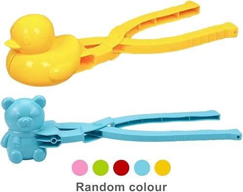 Fiorky Moule à Riz Canard DIY Formes Moules à Sushi Outil de Cuillère à Riz Animal Fabricant de Boules de Neige Moule à Boules de Riz avec Poignée Jouets de Neige d'hiver Shaper Riz Animal - Nail Gallerys