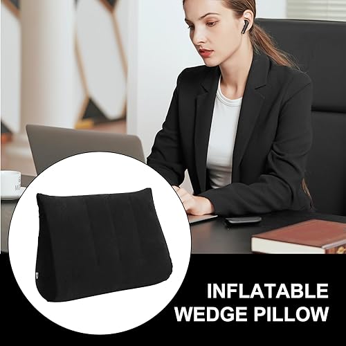 Oreiller De Voyage Ergonomique pour Le Sommeil, Coussin Ergonomique en Forme De Coin, Soutien Ergonomique au Moelleux pour Réduire Apnée Ronflements et Gonflements - Nail Gallerys