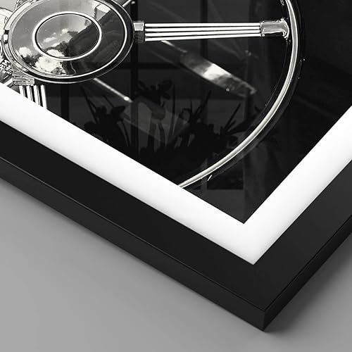 ARTTOR Deco Affiches Murales 50x70cm Affiche Decoration Murale Volant Voiture Vintage Cuisine Wall Art Design Moderne Poster sans Cadre Tableau Decoration Salon Chambre Decor P2XPA50x70-4853 - Nail Gallerys