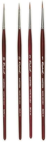 Pinceau Raphael Série 8424 martre, 3/0, 2/0, 0, 1 - Nail Gallerys
