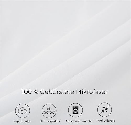 Housse de Couette 220x240 Mer Océan Bleu Blanc 3D Motif Imprimé Parure de Lit Microfibre Adulte Parure Housse Couette 220 x 240 avec Fermeture Éclair 2 Personne avec 2 Taies d'oreiller 65x65cm - Nail Gallerys