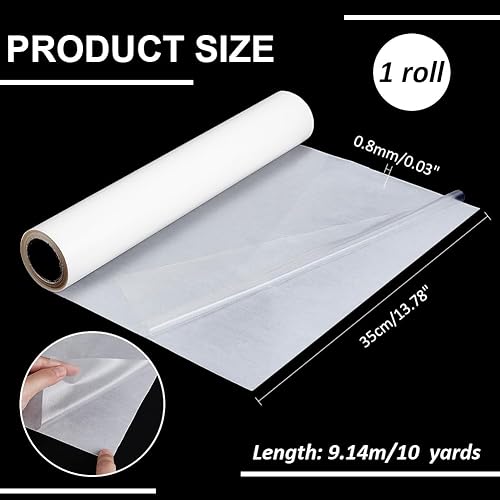 PH PandaHall 9m Film Adhésif Thermofusible Double Face 35cm Patch Double Face Feuilles Adhésives Thermofusibles Permanentes pour Tissu Thermofusible pour Couture Artisanale Vêtements - Nail Gallerys