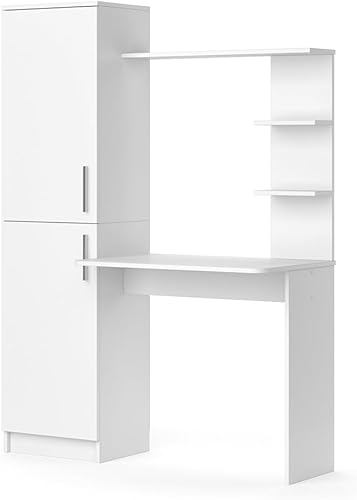 Vicco Bureau Tessa, Blanc, 122.9x52cm - Nail Gallerys