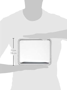 DE BUYER -3201.24 -plateau patissier inox bord rond 24x19cm - Nail Gallerys