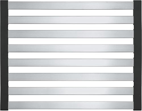 GROHE Grand Egouttoir à Vaisselle Pliable, Acier Inoxydable, Compatible Lave-Vaisselle, Anti-Corrosion, 45x34,8cm, Inox, 40856SD0 - Nail Gallerys