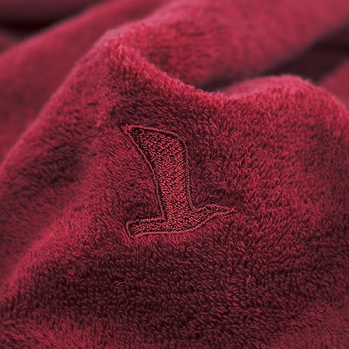 Möve Superwuschel Serviette d'invité 30 x 50 cm en 100% Coton Bordeaux - Nail Gallerys