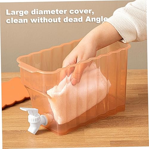 Dispensateur de boissons Dispensateur Réfrigérateur Cold Kettle Lemonade pour le thé de jus de lait 3,6L, refroidissement - Nail Gallerys