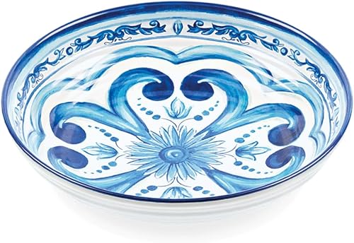 Guzzini - Assiette creuse en mélamine, couleurs diverses, BLUES - Nail Gallerys