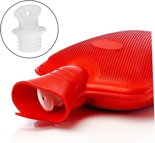 Gatuida 2 Pièces Bouchon De Bouillotte Bouchon Détanchéité Couvercles De Bouillottes Couvercle Du Deau Chaude De Deau Caoutchouc Manquer D'eau Chaude Étanches Blanche - Nail Gallerys