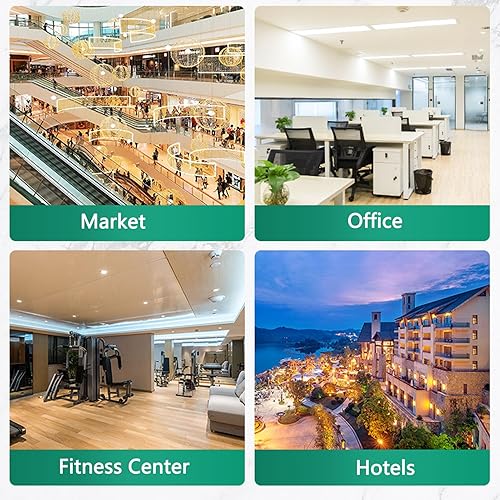 Évent de Grenier, évent de Pignon 35x35 Cm avec écran d'aération Mural en Alliage d'aluminium, Solutions de Ventilation Intérieure pour l'environnement de Bureau et de Maison - Nail Gallerys