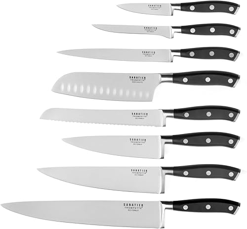 Sabatier Trompette Vulcano - Set 5 couteaux de cuisine - Nail Gallerys