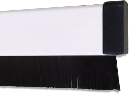 FACILITYS Bas de Porte Brosse avec Rail Aluminium - Nail Gallerys