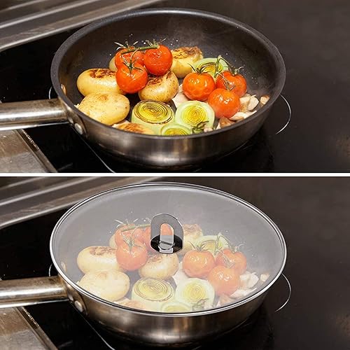 Pare-Éclaboussures En Acier Inoxydable, Filet Anti-Éclaboussures Multifonction Avec Poignée Pliante Pour La Protection Contre l'Huile, Peut Être Placé Sur n'Importe Quel Pot Ou Pot (2 Pièces) - Nail Gallerys