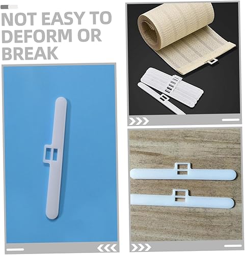 JOINPAYA 20 Pièces Accroche-Accessoires pour Rideaux Clips aveugles verticaux Haut Porte Manteau Rideaux Voilage pièces de réparation Aveugle cintres fixateur Aveugle - Nail Gallerys