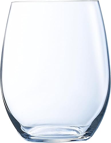 Luminarc - Collection Menades - 6 verres à eau 36 cl - Fabriqués en France - Emballage renforcé - Nail Gallerys