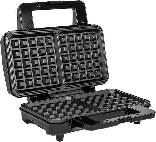 Teesa TSA3225 2 Gaufrier belge Noir - Nail Gallerys