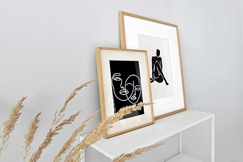 nielsen passepartout Premium 2,6 mm | format extérieur 50x70 cm pour format d'image 30x45 cm | crème - Nail Gallerys