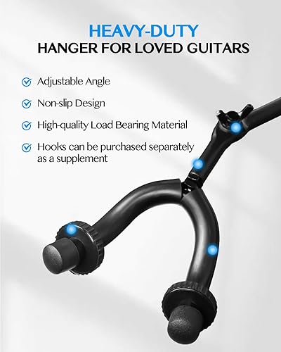 STRICH Lot de 2 crochets muraux réglables multi-angles en métal pour instruments (seulement 2 crochets) - Nail Gallerys