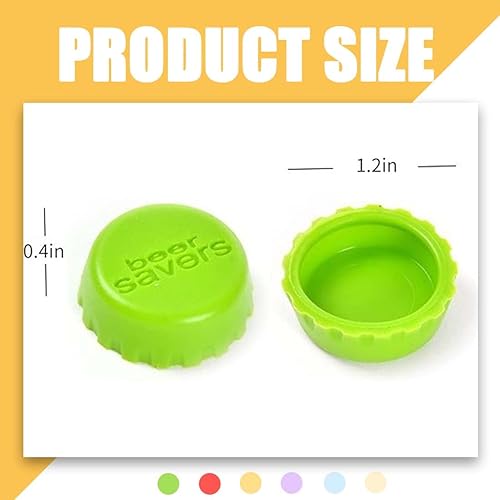 SULIUDAJI 12 Pièces Marque Verres Colorés+12 Bouchons De Bouteille Silicone De Couleur, Bouchon De Bouteille De Bière Réutilisable, Identificateur De Verre Pour Bière - Nail Gallerys