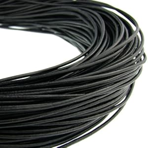 Cordon en cuir de 2 mm