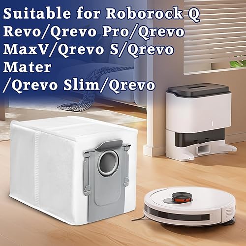 Lot de 16 Sacs d'aspirateur pour Q Revo/Qrevo Pro/Qrevo MaxV/Qrevo S/Qrevo Master/Qrevo Slim/Qrevo,Sac de Rechange pour Q Rechange Accessoire Kit,Accessoires Sac Poussière de Rechange - Nail Gallerys