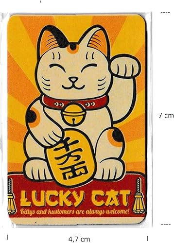Magnet Aimant Frigo Maneki Neko Chat - Nail Gallerys
