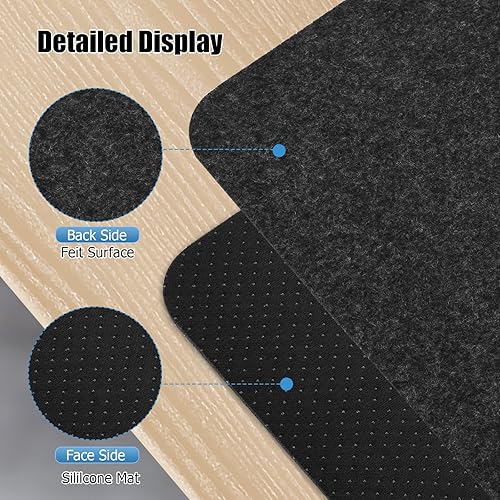 Tapis résistant à la chaleur compatible avec la friteuse à air Ninja, tapis de protection contre la chaleur pour friteuse à air comprimé Ancable - Nail Gallerys