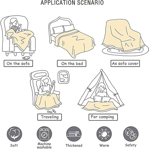 ENEN Plaid Couverture Polaire Doux et Chaude - Couverture de Lit et Jeté de Canapé Flanelle Chambre Sofa,Plaid Personnalisé Couverture Douce et Duveteuse (150 * 200CM,Bleu Roi) - Nail Gallerys