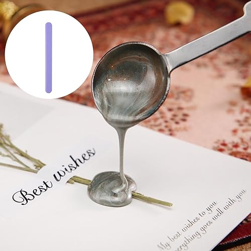 Humkopnl Bâtons mélangeurs en silicone | Bâton en silicone pour remuer la résine époxy | Bâtons de moulage en résine réutilisables anti-brûlure pour soins de la peau, tampons de cire, desserts - Nail Gallerys