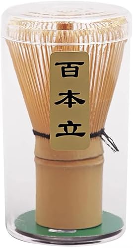 Lot de 100 fouets à matcha en bambou naturel pour préparer la poudre de matcha et mélanger la poudre de matcha - Nail Gallerys