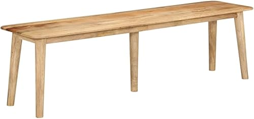 vidaXL Banc 160x40x45 cm Bois Massif de manguier - Nail Gallerys