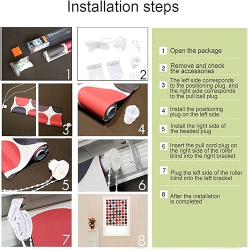 X-Institute Kit de réparation complet de pièces de rechange pour store enrouleur d'embrayage 32 mm avec supports métalliques et chaîne à perles - Nail Gallerys