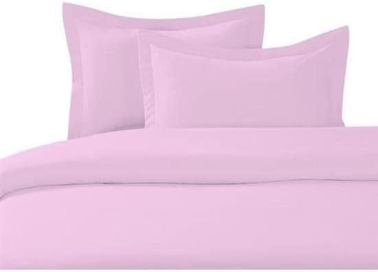 HOMEROKK Housse de Couette Coton (Rose Pale, 220 X 240 cm) Qualité supérieure - Nail Gallerys