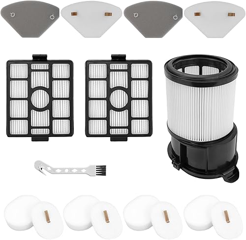 Lot de 11 filtres pour aspirateur Shark PowerDetect IP3251EUT IP3251C IP3251 IP3252 DuoClean Anti Hair Wrap Plus - Nail Gallerys