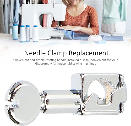 Pince à Aiguille pour Machine à Coudre, Pince à Aiguille en Acier Inoxydable, Poignée Rotative de Remplacement, Accessoires de Raccords pour Machine à Coudre Domestique (1Pcs) - Nail Gallerys