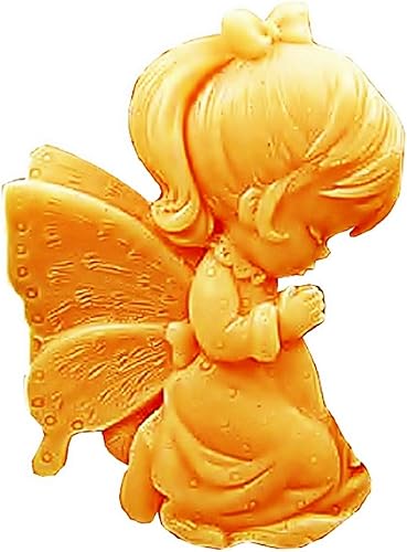 Lovelegis Moule en Silicone Ange Fillette priant pour Savon résine plâtre décoration spirituelle protectrice créative Cadeau Artisanat - Nail Gallerys