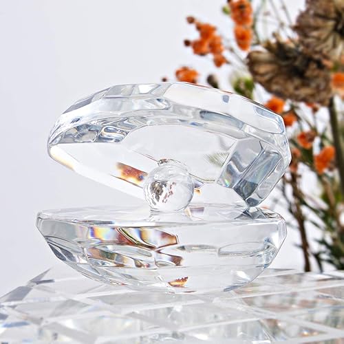 Ornement en cristal transparent fait à la main - Objets de collection pour la maison et le mariage - Cadeau décoratif pour maman - 3,8 cm - Nail Gallerys