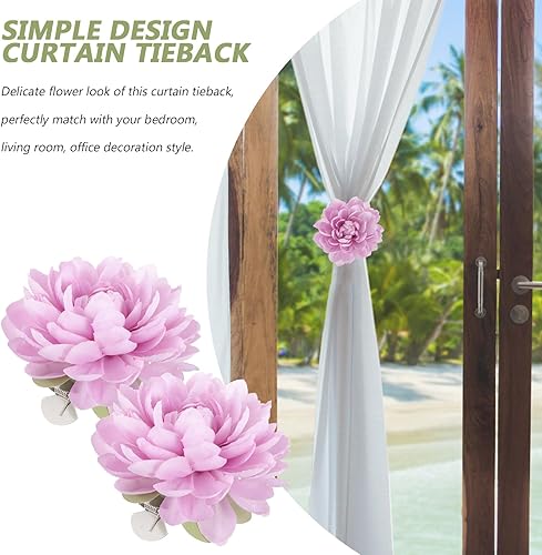 Pinces À Rideaux Attaches Pour Rideaux Accessoires Décoratifs Lot De 2 Pièces - Nail Gallerys