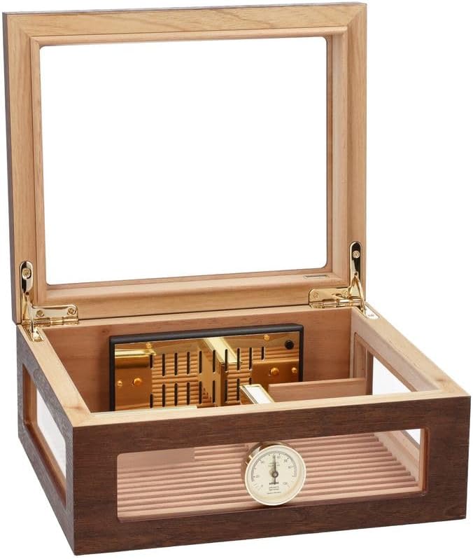 adorini Treviso Cave à cigares Noyer M Deluxe - Nail Gallerys