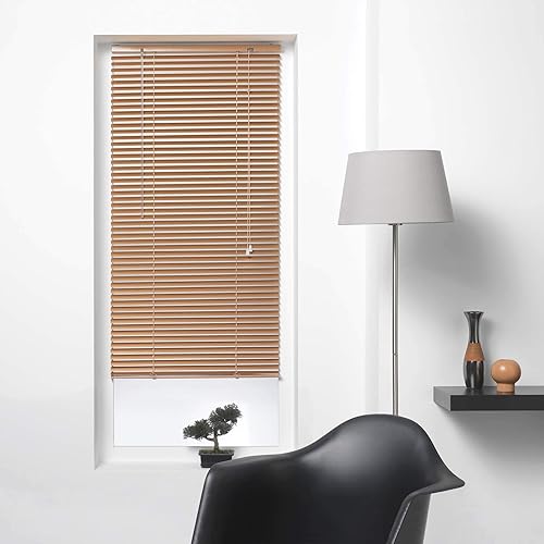 Lot de 2 Stores vénitien Pose Facile à lamelles 40 x 180 cm Aluminium Cuivre - Nail Gallerys