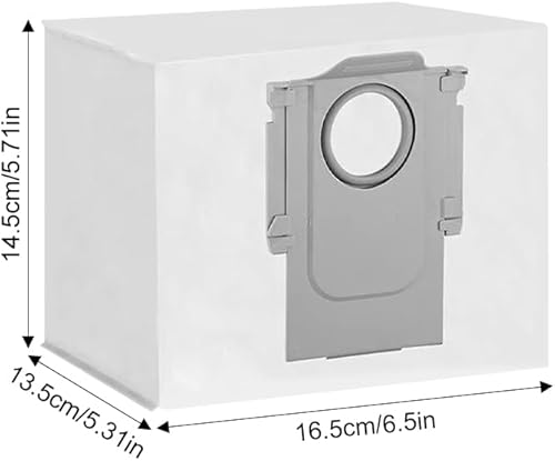SDFLKAE Lot de 3 sacs d'aspirateur pour aspirateur robot S8+/S8 Pro Ultra/S7 MaxV Ultra/S7 Max Ultra/S7 Pro Ultra/Q7 Max/Q7 MAX+ - Nail Gallerys