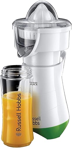 Russell Hobbs 21352-56 Mixeur Blender Electrique Mix and Go, Presse Agrumes 600ml, Gourdes pour Transport - Nail Gallerys
