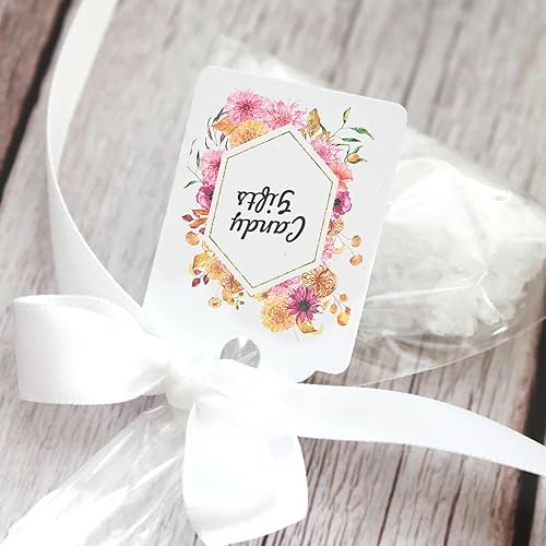Étiquettes cadeaux personnalisées, étiquettes à suspendre avec logo de votre entreprise, petite carte de décoration de fête, étiquettes cadeaux en papier pour anniversaire, mariage, Noël - Nail Gallerys