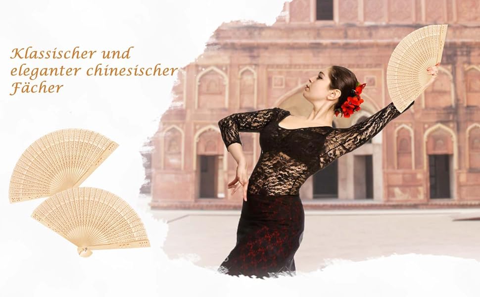 Éventail chinois classique et élégant