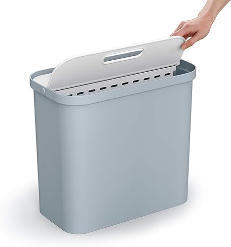 Joseph Joseph 30111 Poubelle de Recyclage 32 litres GoRecycle, Bleu, 32 L - Nail Gallerys